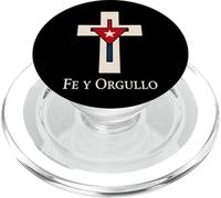 Cuban Faith Pride Cross Fe y Orgullo PopSockets PopGrip for MagSafe