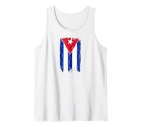 Cuban Flag Cuba Spanish Havana Tank Top