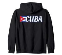 Cuban Flag Hoodie Cuba Hispanic Heritage Month Zip Hoodie