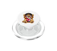 Cuban Flag Lion Heart Heritage Outfit for Cuba PopSockets PopGrip for MagSafe