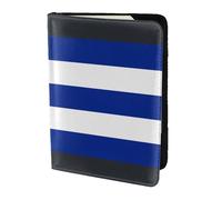 Cuban Flag Print Passport Holder, Slim Lightweight Travel Document Protector for Men Women Present