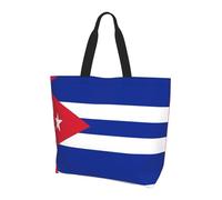 Cuban flag Shoulder bag.Stylish all-over print women's style, lightweight, large capacity for everyday use