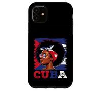 Cuban Girl Cuba Flag Proud Afro Cuban Women Case for iPhone 11