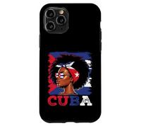 Cuban Girl Cuba Flag Proud Afro Cuban Women Case for iPhone 11 Pro