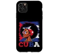 Cuban Girl Cuba Flag Proud Afro Cuban Women Case for iPhone 11 Pro Max