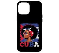 Cuban Girl Cuba Flag Proud Afro Cuban Women Case for iPhone 12 Pro Max