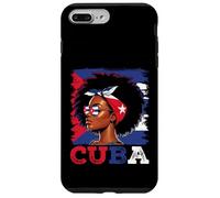 Cuban Girl Cuba Flag Proud Afro Cuban Women Case for iPhone 7 Plus/8 Plus
