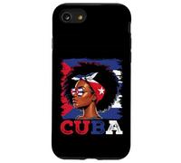 Cuban Girl Cuba Flag Proud Afro Cuban Women Case for iPhone SE (2020) / 7/8
