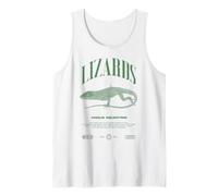 Cuban Knight Anole Reptile Keeper Lizard Tank Top