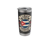 Cuban Mom Just Like A Normal Mom Except Much Cooler Stainless Steel Insulated Tumbler