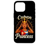 Cuban Princess Cuba Flag Women Case for iPhone 16 Pro Max