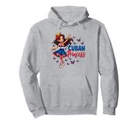 Cuban Princess Dabbing Hispanic Latina Cuban girls & kids Pullover Hoodie