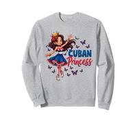 Cuban Princess Dabbing Hispanic Latina Cuban girls & kids Sweatshirt