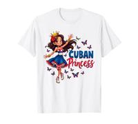 Cuban Princess Dabbing Hispanic Latina Cuban girls & kids T-Shirt