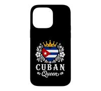 Cuban Queen Cuba Flag Proud Cuban Woman Case for iPhone 14 Pro Max
