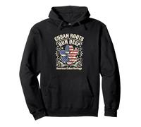 Cuban Roots Run Deep American Cuban Roots Pullover Hoodie