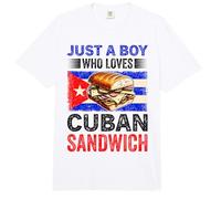 Cuban Sandwich Enthusiast Cubano Pressed Sandwich Comfort Colors Adult Heavyweight T-Shirt