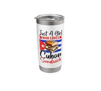 Cuban Sandwich Enthusiast Cubano Pressed Sandwich Stainless Steel Insulated Tumbler