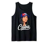 Cuban Woman Cuba Roots Tank Top