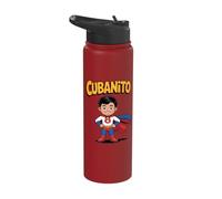 Cubanito Little Hero Adventure Stainless Steel Insulated Water Bottle