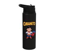 Cubanito Little Hero Adventure Stainless Steel Insulated Water Bottle
