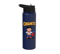 Cubanito Little Hero Adventure Stainless Steel Insulated Water Bottle