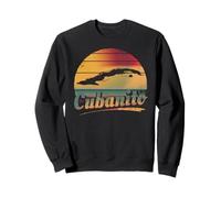 Cubanito Shirt Cuba Island Map Retro Cuban Sweatshirt