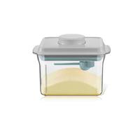 Cubble 1000ml Airtight Food Storage Container - BPA-Free with Spoon & Scraper for Dry Food, Protein Powder, Coffee, One-Press Lid, Travel or Home Use