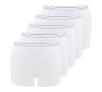 Cubble 5 Pack Disposable Mesh Postpartum C-section Underwear/Knickers, Postpartum Essentials, Super Soft, Stretchable and Breathable, Supportive for Birth Recovery, L/XL (21-42in) White
