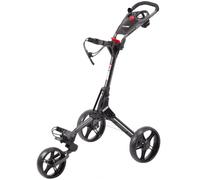 Cube 3-Wheel Golf Push/Pulll Trolley - Charcoal/Black