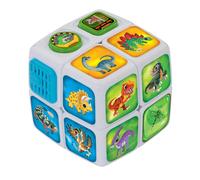 Cube Adventures Dino Discoveries, Interactive Twisting Cube with Dinosaur Facts and Phrases, Activities and Quiz, Interactive Toddler Toy 4, 5, 6Plus