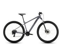 Cube Aim ONE Hardtail Mountain Bike in Smoke and Black L