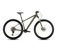 Cube Aim SLX Mountain Bike in Dustyolive and Gold XL