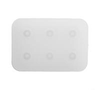 Cube and Round Beads Silicone Epoxy Resin Molds, Crafting Moulds for Handmade DIY Earrings Bracelet Making, Easy Release Reusable White