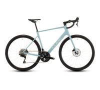 Cube Attain C:62 Race Road Bike in Skylightblue and Cyan XL
