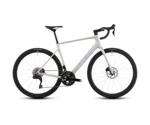 Cube Attain C:62 SLX Road Bike in Sleekgrey and Prism L