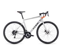 Cube Attain Pro Road Bike 2024 Silver/Orange