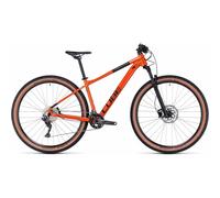 Cube Attention Hardtail Mountain Bike in Fireorange and Black XL