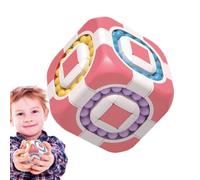 Cube Bean Puzzle Collectible - Rotating Cube Toy Magic - Ku Beads Thinking Puzzles Children, Kids, Boys, Women - Education for Kids - Puzzle Solution - She Toy