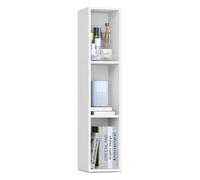 Cube bookshelf with open shelves for storage and display, Cloud White / 3-Tier(20W x 94.8H cm)