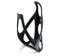 Cube Bottle Cage HPP - Matt Black/Grey/Bicycle Cycling Cycle Biking Bike Riding Ride Mountain MTB Road Universal Bottle Bidon Vessel Flask Holder Mount Lightweight Plastic Accessories Part