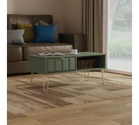 Cube Coffee Table Not Applicable 1 Shelf 1 Drawer 92cm