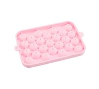 Cube Container for Freezer - 25 Compartments, Includes a Removable Lid, Freezer Tray with Lid, for Drinks Preparation Bourbon - Cocktails Cooling Motorhome Camping Trip Home Picnic