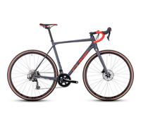 Cube Cross Race Pro Cyclo-Cross Bike 2024 Grey/Red