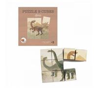 Cube dinosaur puzzle