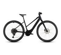 Cube Editor Hybrid Pro 400Wh Electric Hybrid Bike in Coal and Prism XL