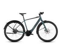 Cube Editor Hybrid SLT FE 400Wh Electric Hybrid Bike in Smardgrey and Prism L