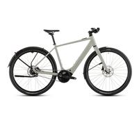 Cube Editor Hybrid SLX FE 400Wh Electric Hybrid Bike in Reedbeige and Chrome 62