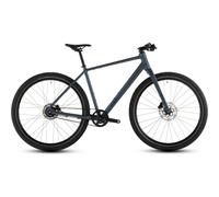 Cube Editor Pro Hybrid Bike in Mineralblue and Chrome M