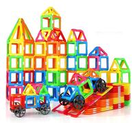 CUBE EMPORIUM Magnetic building blocks for kids - Magnetic Stem Toy Set - Educational magnetic Blocks for Kids- Construction Building Toys - Building Blocks for 3+ Childs Preschool gift(100 Pcs)